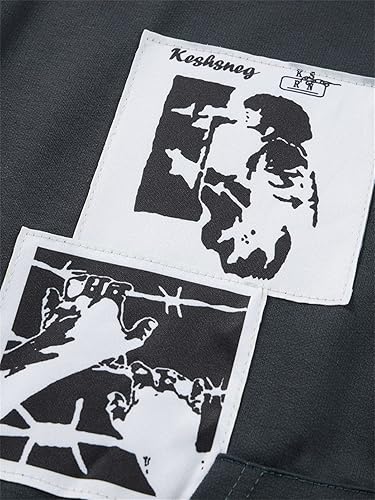 Mylleure Women Zip Up Hoodies Sweatshirt Y2K Vintage Graphic Alt