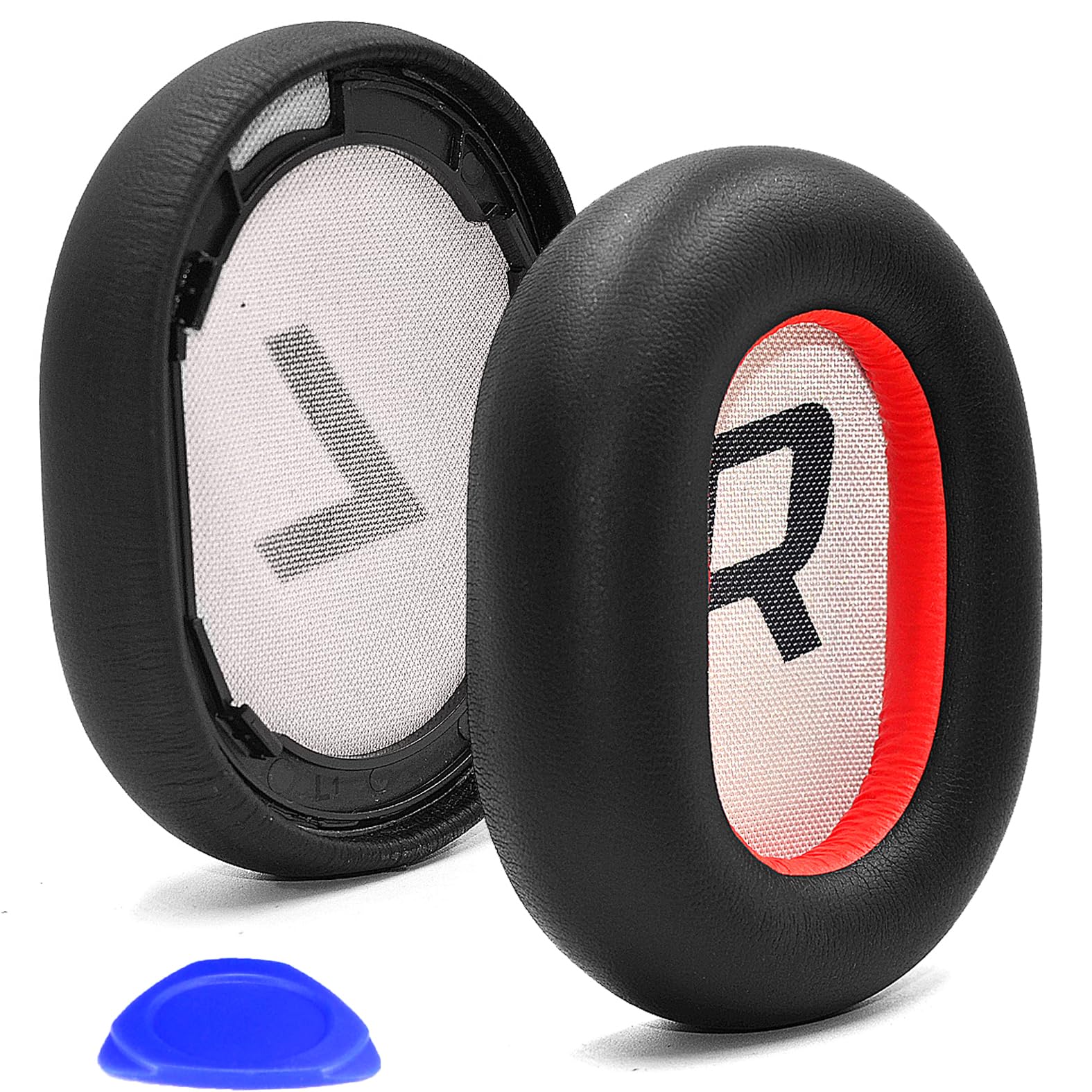 defean Voyager 8200 Ear Pads Replacement EarPads Ear Cushion Compatible with Plantronics Voyager 8200 UC/Plantronics Backbeat Pro2 Headphone (Black)