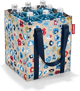 reisenthel bottlebag Flaschentasche 9 Fächer - 24 x 28 x 24 cm millefleurs