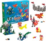 PLUS PLUS Mini Geniales 9603811 1200 Teile Konstruktionsspielzeug bunt view 1