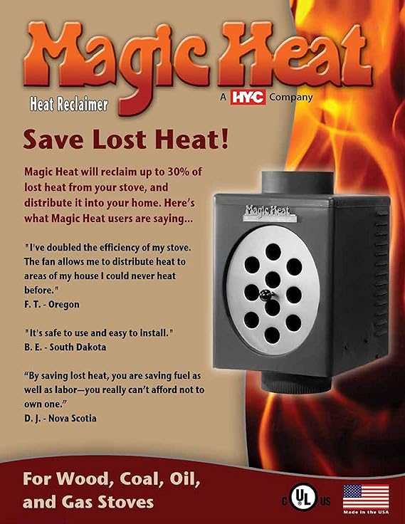 Magic Heat Bottom Crimp Heat Reclaimer 8 Inch Amazon Ca Home Kitchen