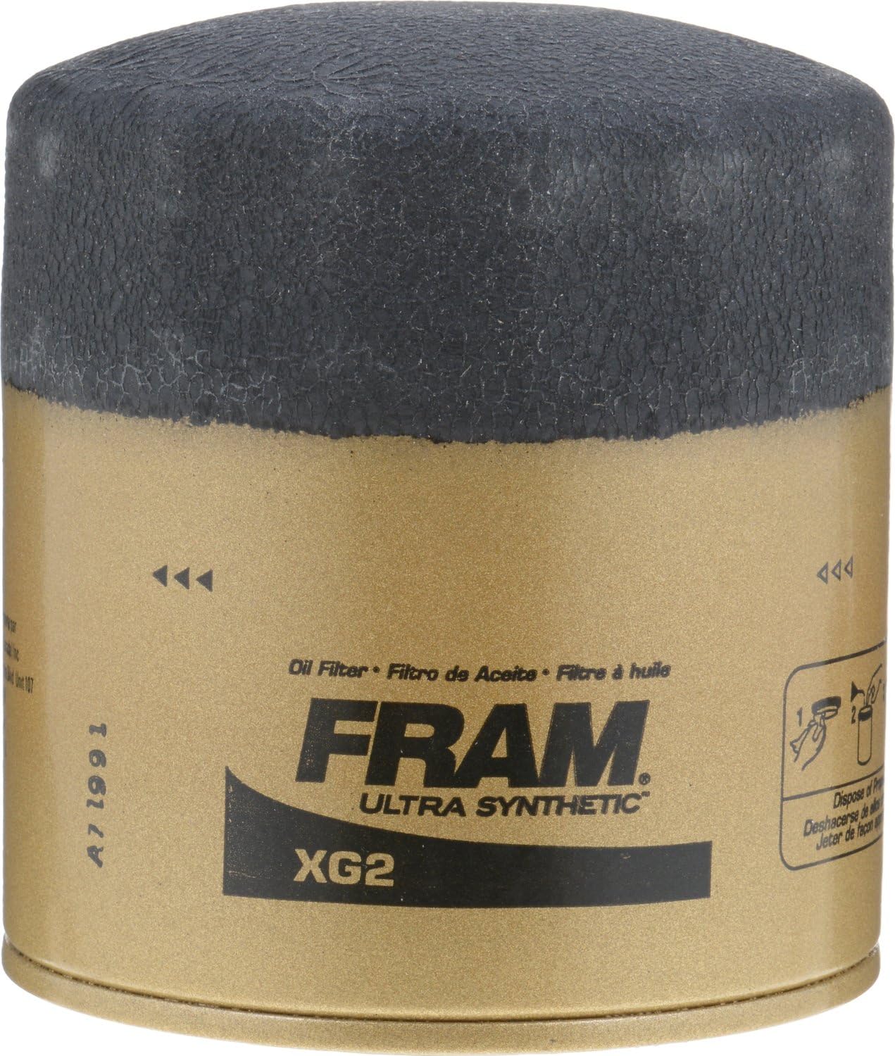 FRAM Extra Guard PH2, 10K Mile Change Interval Spin-On Oil Filter: Automotive