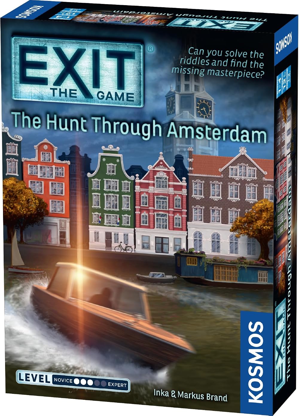 Thames & Kosmos EXIT The Hunt Through Amsterdam Card Game 1–4 Players