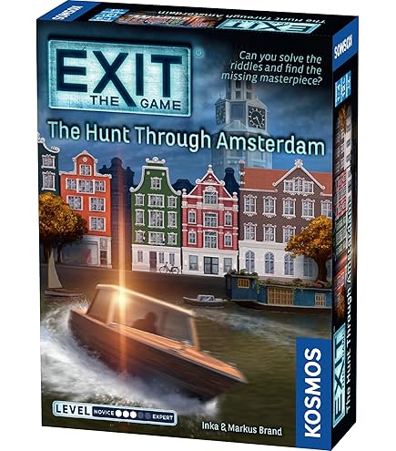 Thames & Kosmos - EXIT: The Professor's Last Riddle - Niveau: 3/5 - Uniek Escape Room Game - 1-4 Spelers - Puzzel Oplossen Strategie Bordspellen Voor Volwassenen En Kinderen, Leeftijd 12+ - 692864