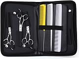 PERFEHAIR Large PU Leather Hair Stylist Scissors Holder Pouch Case Barber Tool view 2