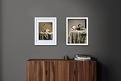 HEART ART White 11x14 inches Picture Frame Set of