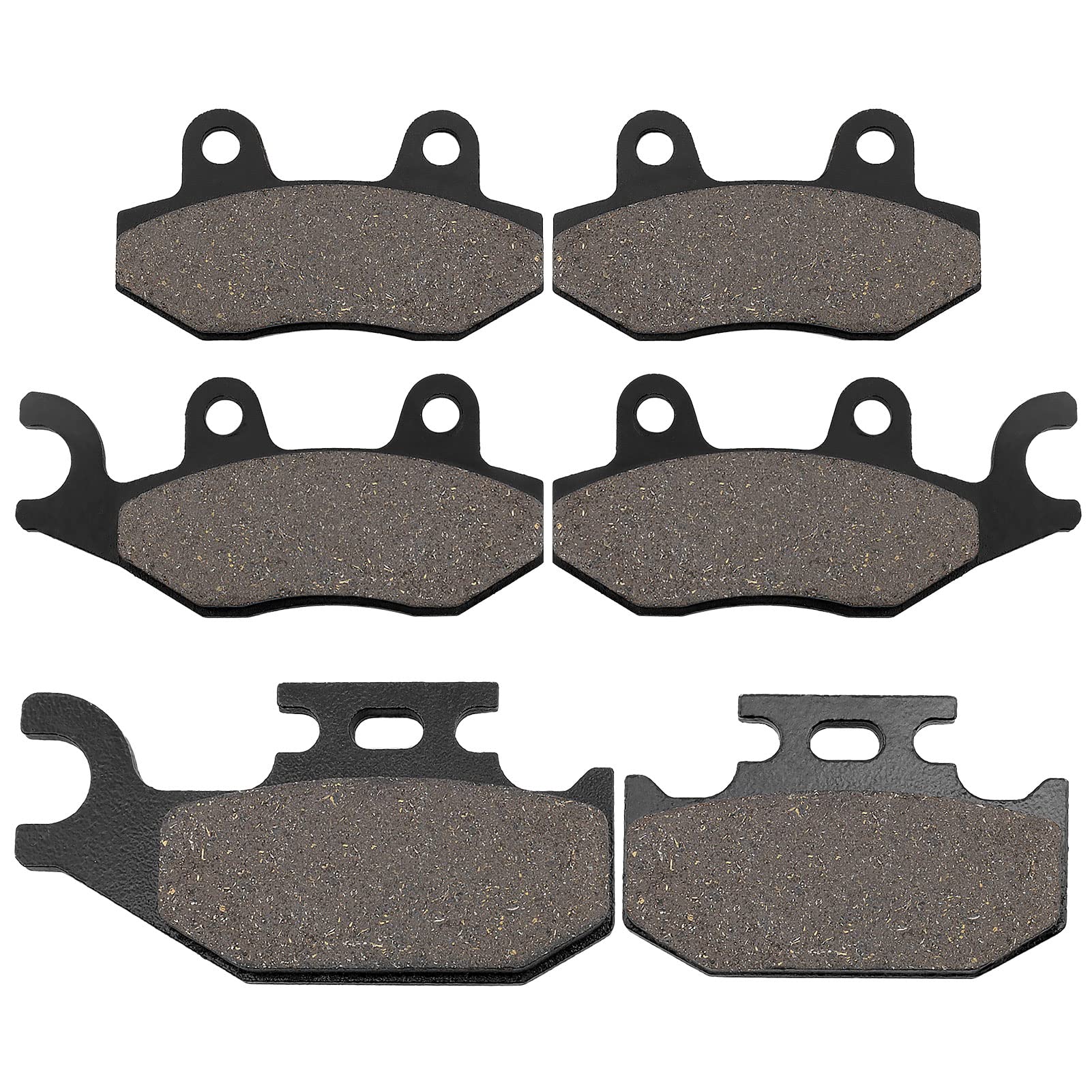 Front and Rear Brake Pads for YAMAHA Raptor 700 YFM700 YFM 700 2006-2012 YXR 66 FAS/FAT Rhino 4x4 Side x Side 2004-2005