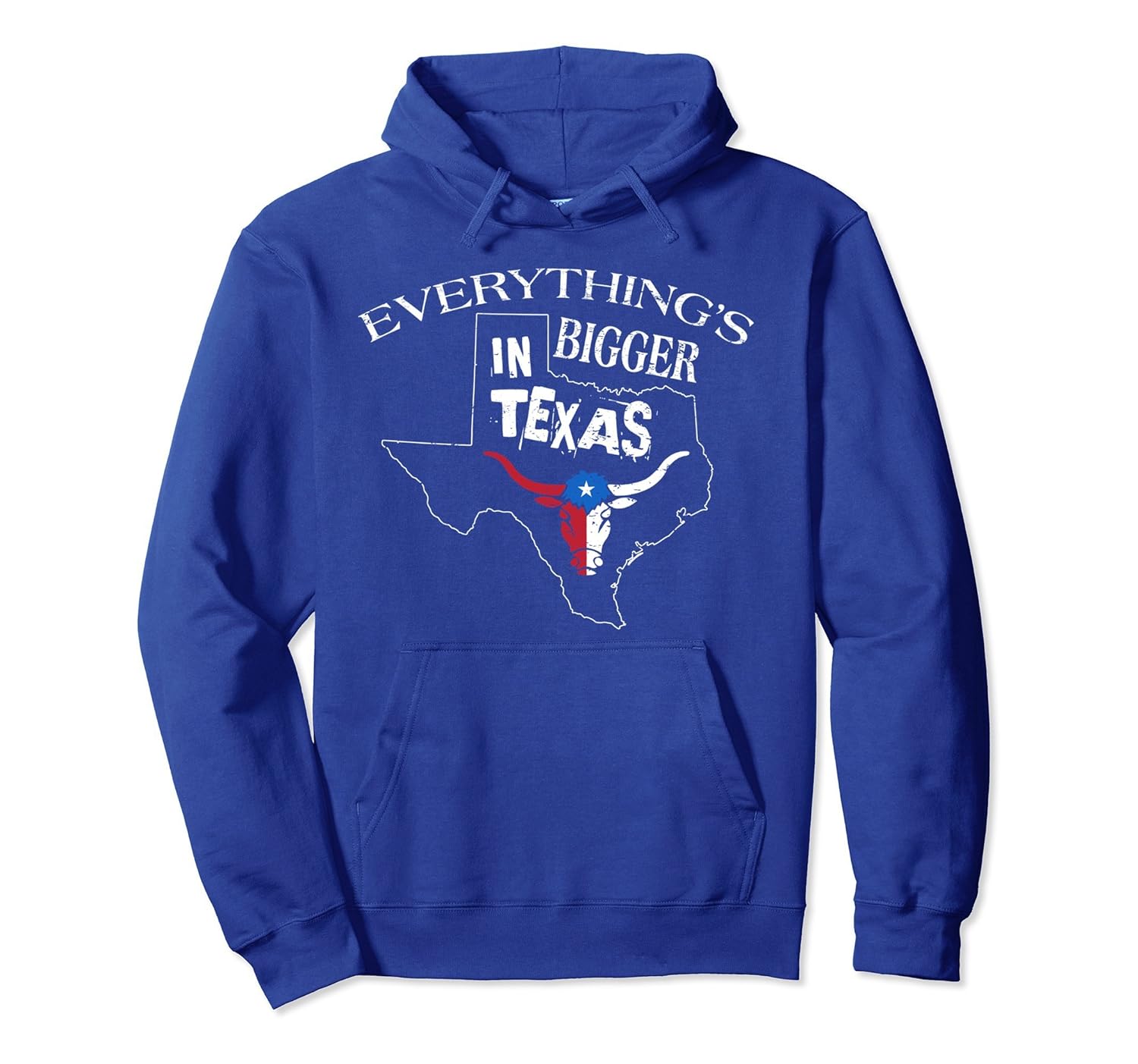 Everything is Bigger in Texas Bull Hoodie-anz