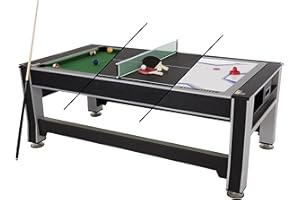 TRIUMPH SPORTS Triumph 3-in-1 Swivel Multigame Table