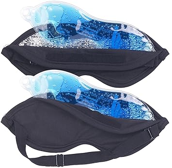 Pearl nevera almohada de dormir máscara: 2 in1 de dormir de y ojo ...