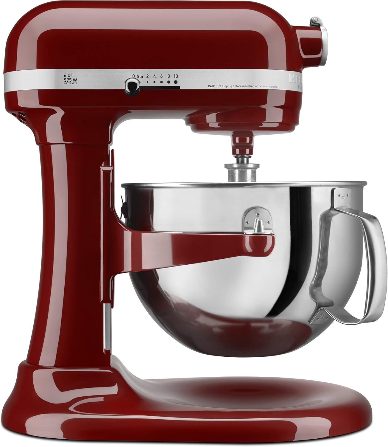 KitchenAid KP26M1XGC 6 Qt. Professional 600 Series Bowl-Lift Stand Mixer - Gloss Cinnamon (Renewed)