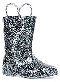 Western Chief Girls Glitter Rain Boot, Multi, 1 M