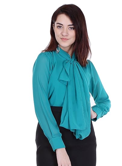 georgette formal tops