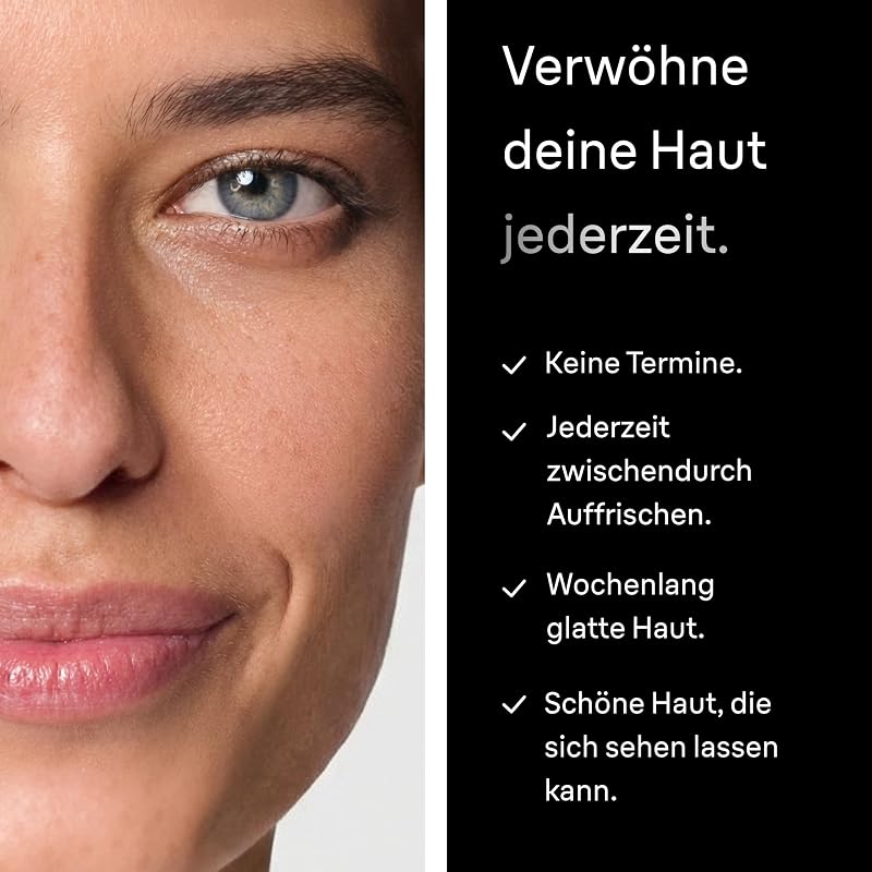 Gesichtsepilierer Damen FaceSpa, Wasserdicht, SE851V, Weiß/Bronze