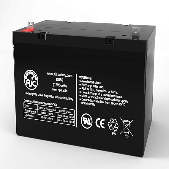 Pride Mobility Legend XL 12V 55Ah Mobility Scooter Battery This is an