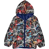 Aflyko Boys Fleece Coat Blue Zip-Up Hoodie Girls Outerwear Kids Hooded Jacket 3-10T
