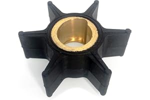 KUNOANZ 395289 395265 Water Pump Impeller For Evinrude Johnson 20 25 28 30 35 HP 2 Stroke Outboard Sierra 18-3051 0395289 0395265 0777818 20HP 25HP 28HP 30HP 35HP 1985-2010