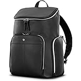 Samsonite Mobile Solution 2 Leather Deluxe Backpack - Black
