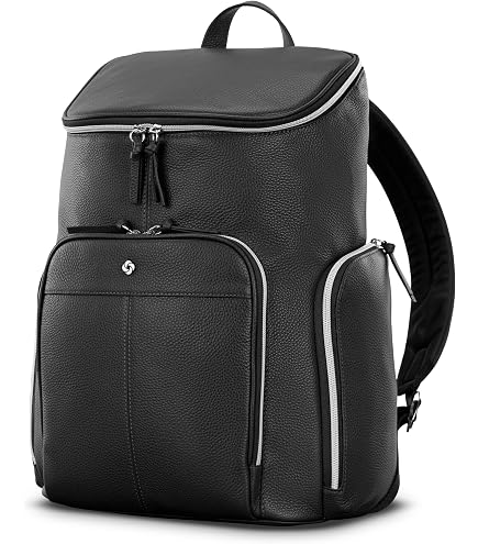 Samsonite Mobile Solution 2 Leather Deluxe Backpack