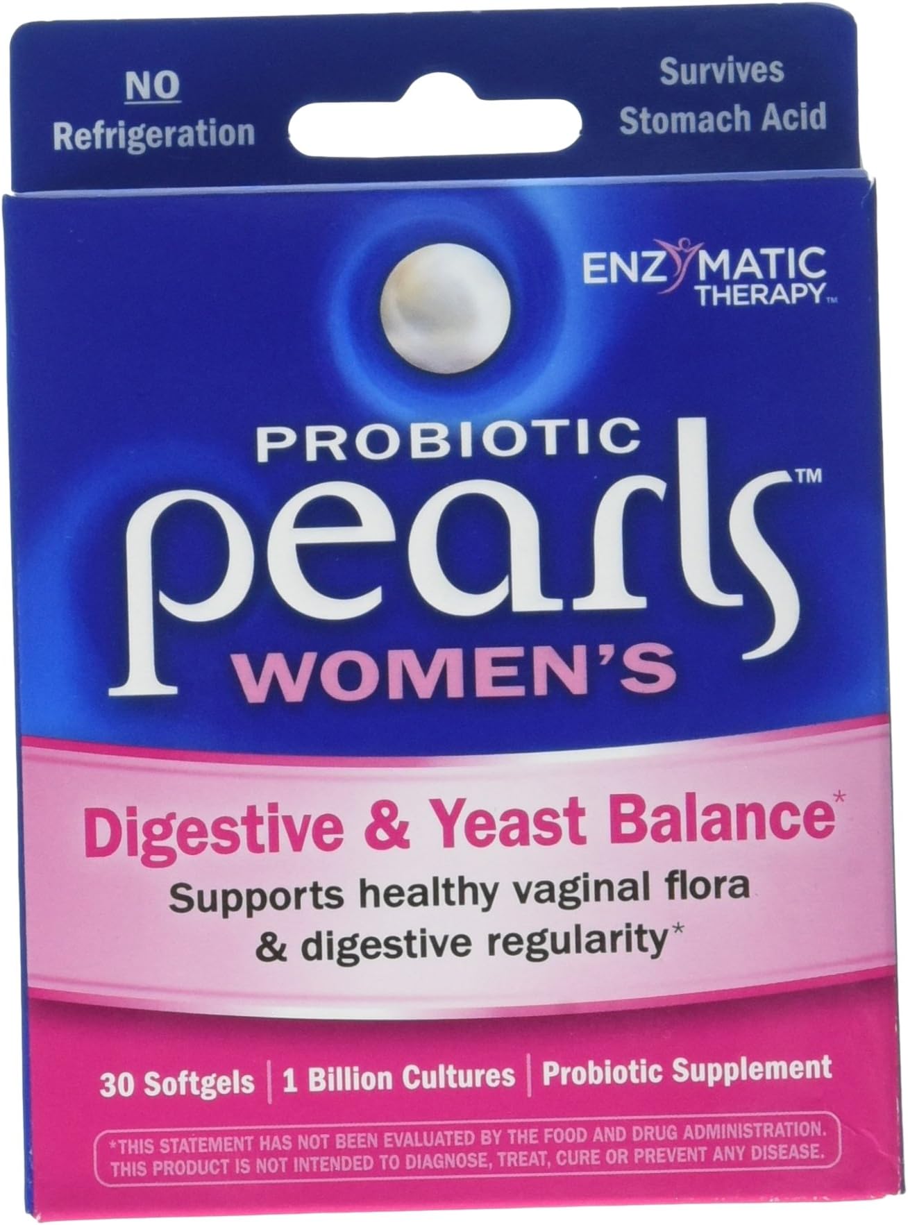 Enzymatic Therapy Pearls yeast 30 x 3
