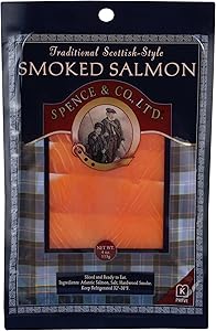 Spence, Traditional Scottish Style Smoked Salmon, 4 Ounce