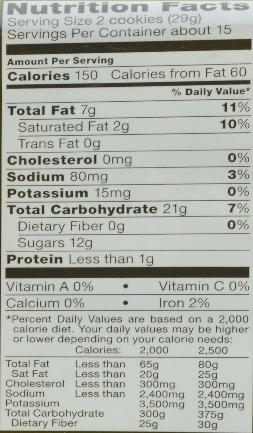 Golden Oreo Nutrition Facts Besto Blog