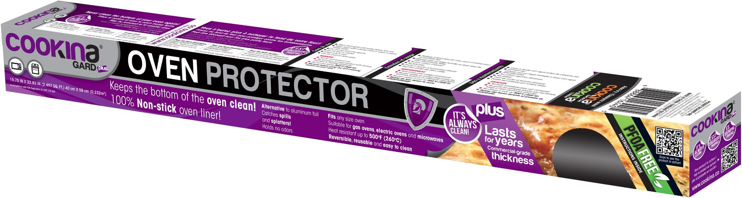 Cookina Gard Plus Non-Stick Oven Protector