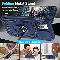Janmitta Case for iPhone 13 Pro Phone Cover Built