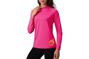 TACVASEN Women's Fleece Lined Thermal Shirts Mock Turtleneck Tops Long Sleeve Base Layer Workout Shirts