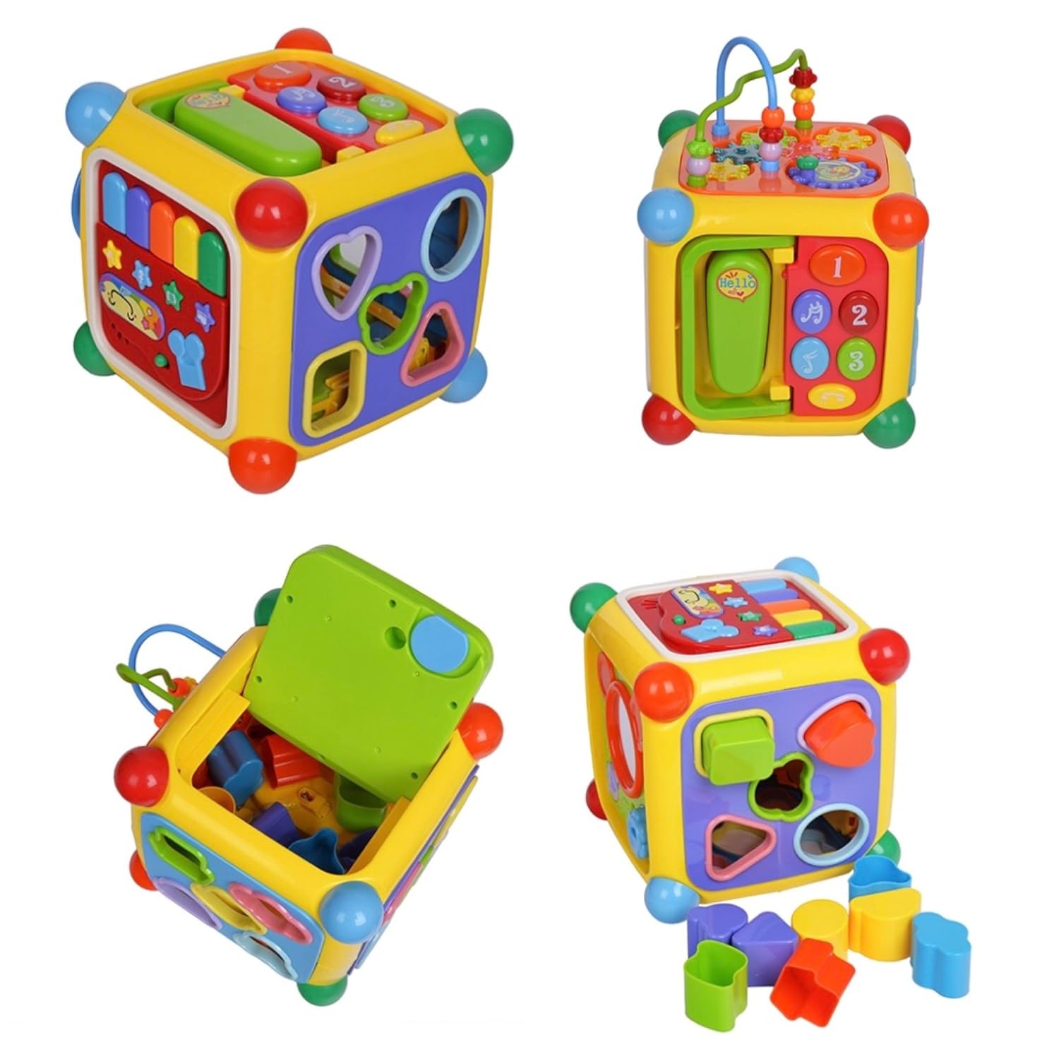 wooden telephone toy