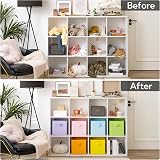 GRANNY SAYS Cube Storage Boxes 6 Pack 27x27x27 for Kallax Shelves view 7