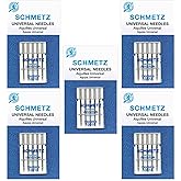 SCHMETZ Universal Sewing Machine Needles - Heavy Duty Multi Purpose Sewing Needle, Size 100/16, 5-Needle Card, Pack of 5