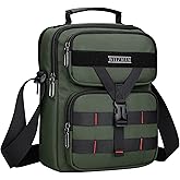 WITZMAN Crossbody Bag for Men Travel Small Shoulder Bags Lightweight Man Purse Messenger Bag for Casual Daliy Work Traveling