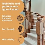 Furniture Clinic Boiled Linseed Oil 5L for Wood – Glossy Finish view 2