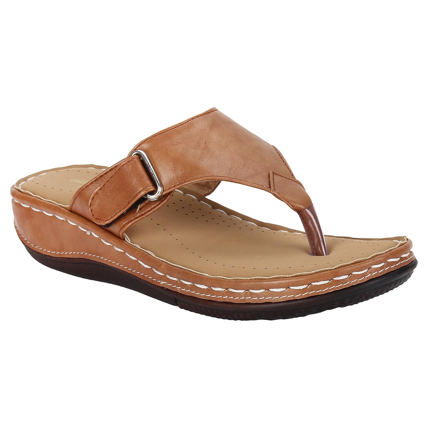 damen mode women tan brown casual ortho doctor slipper