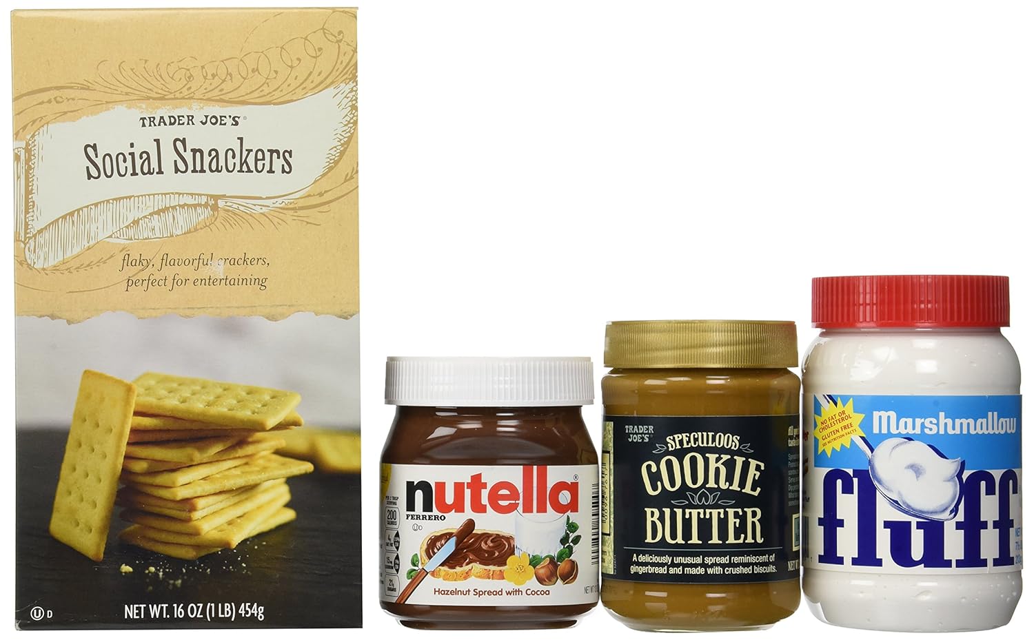 Create A Delicious Smores Kitincludes Trader Joes Speculoos Cookie - 