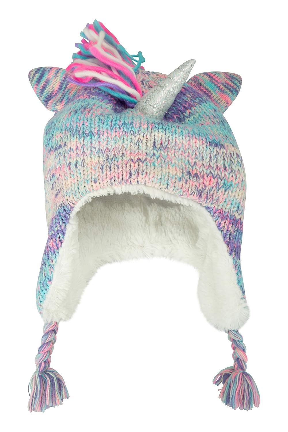 Mountain Warehouse Unicorn Kids Hat Lightweight Girls & Boys Cap