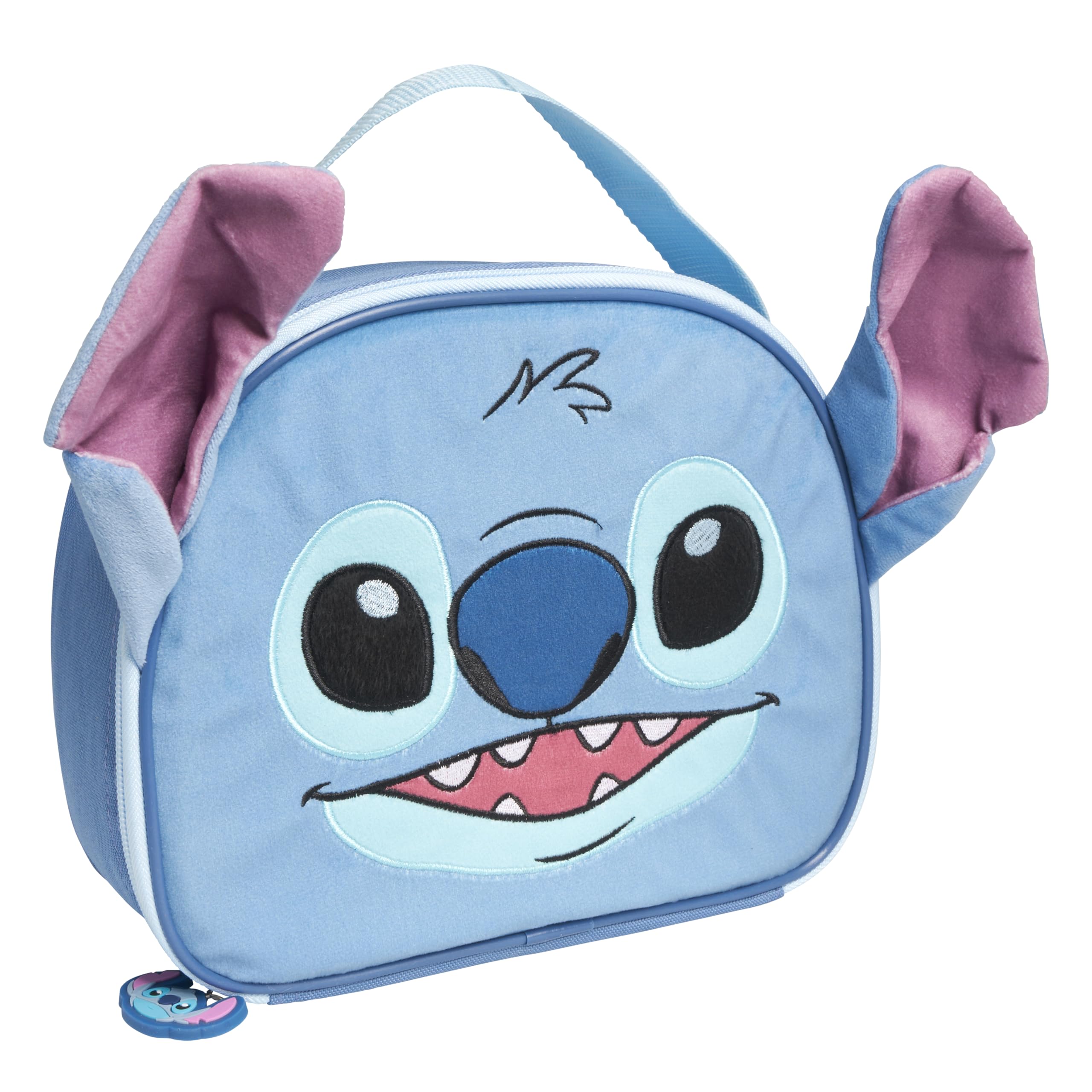 Disney Stitch Insulated Kids Lunch Bag Official Stitch Merchandise by Polar Gear - Stitch Gifts for Girls - Back to School Supplies - 600D Insulated Stitch Bag for Kids Lunch Box