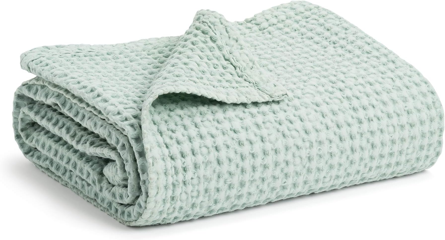 Livella | Baby Blanket Made From 100% Organic Cotton In Mint