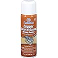 Permatex 80697-12PK Copper Spray-A-Gasket Hi-Temp Adhesive Sealant, 9 oz. net Aerosol Can (Pack of 12)