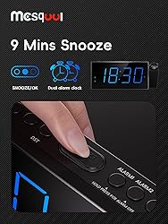 Digital Projection Alarm Clocks for Bedrooms