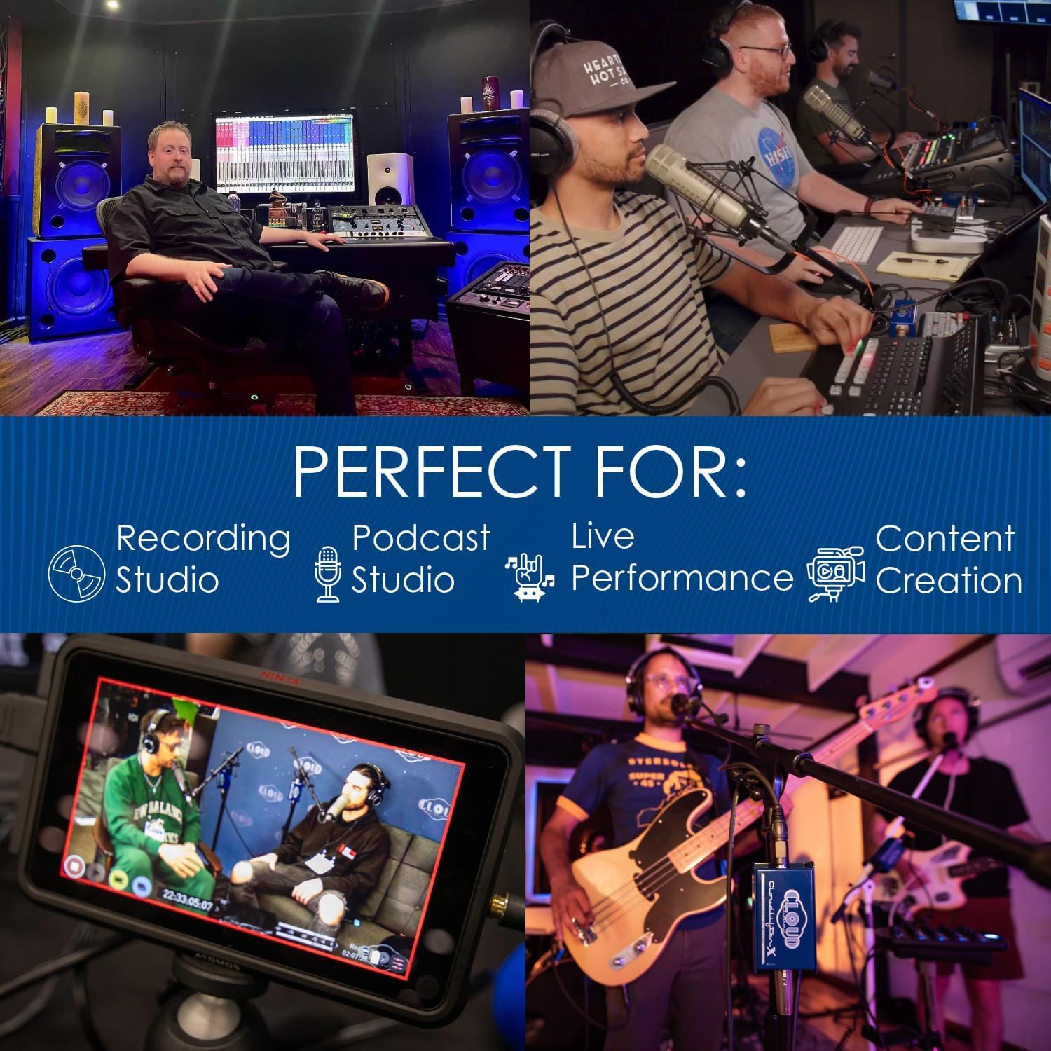 Cloud Microphones Cloudlifter CL-1 Mic Activator - Ultra-Clean Microphone Preamp Gain - USA Made