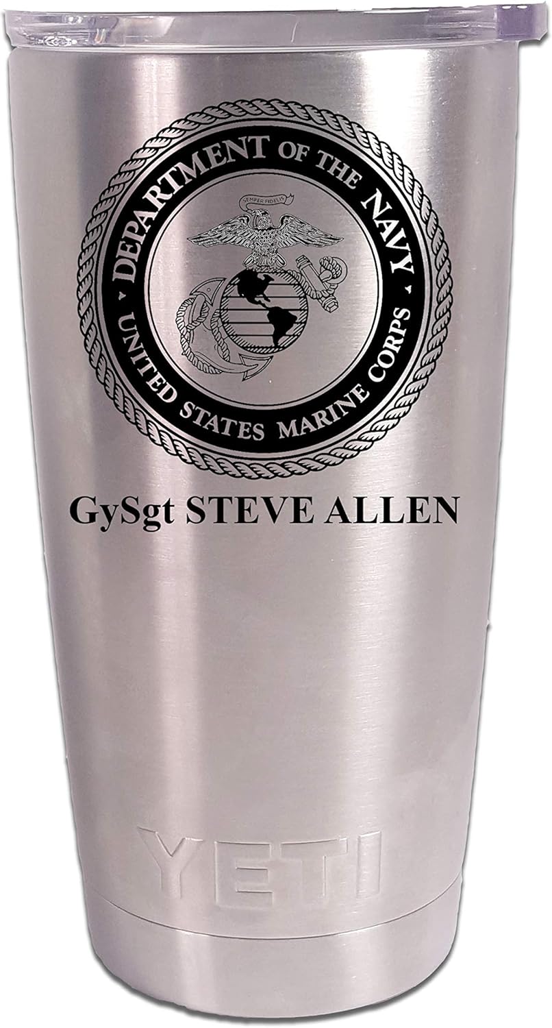 usmc yeti tumbler