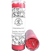 Love & Attraction 7 Day Soy Spell Candle by Art of the Root | Handmade, Natural Soy Wax | Wiccan, Pagan, Conjure & Magick | Relationships, Marriage Proposals & Commitment Rituals