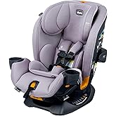 Chicco OneFit LX ClearTex All-in-One Car Seat with LeverLock Installation, Slim Design, Convertible Car Seat, Seat for Infant