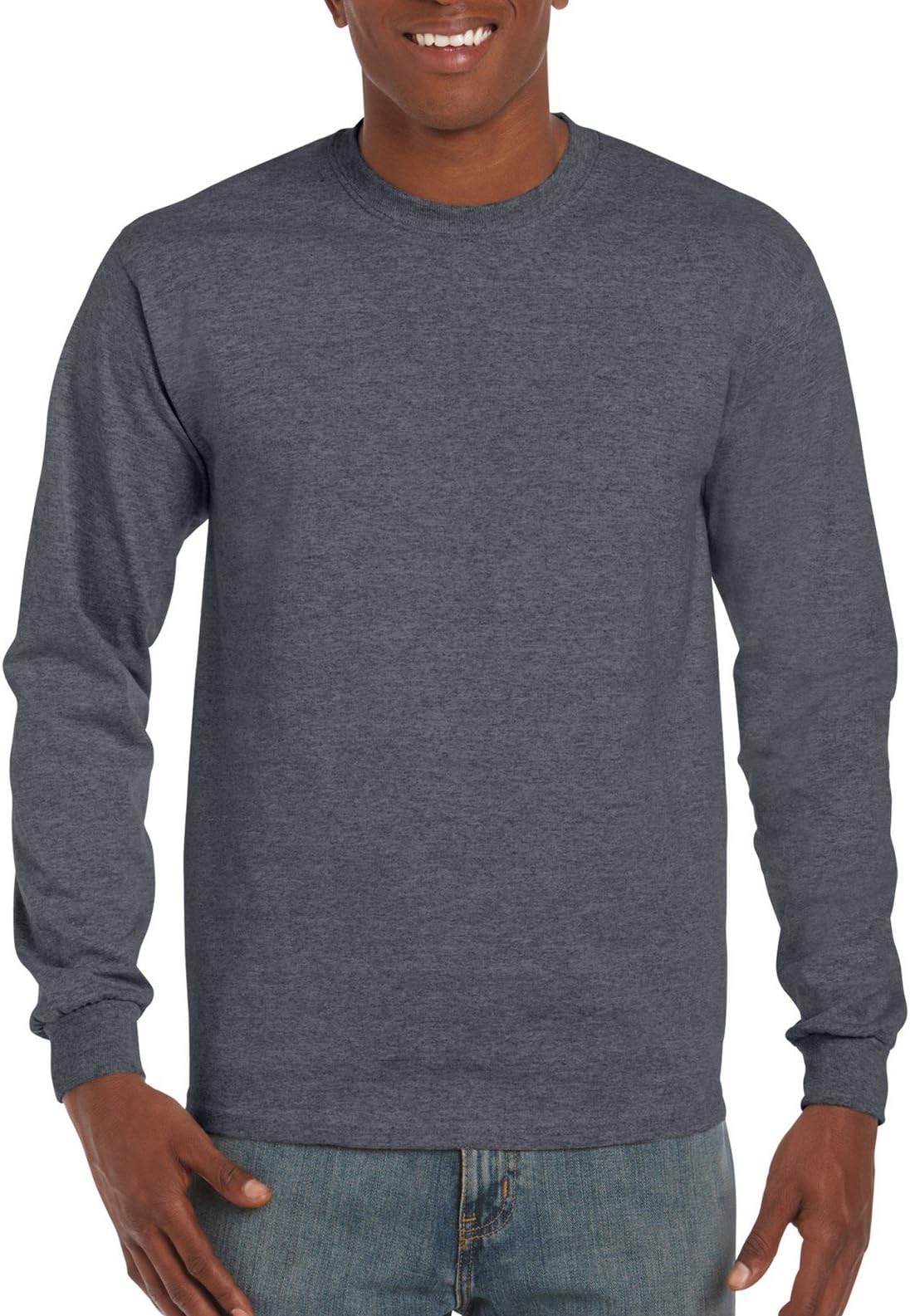 Gildan Men's Ultra Cotton Long Sleeve T-Shirt, Style G2400