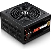ARESGAME Power Supply 1000W 80+ Gold Fully Modular PSU