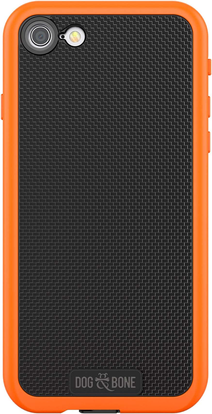 Dog & Bone Wetsuit Impact Rugged Waterproof Case for Apple iPhone 7 - Electric Orange