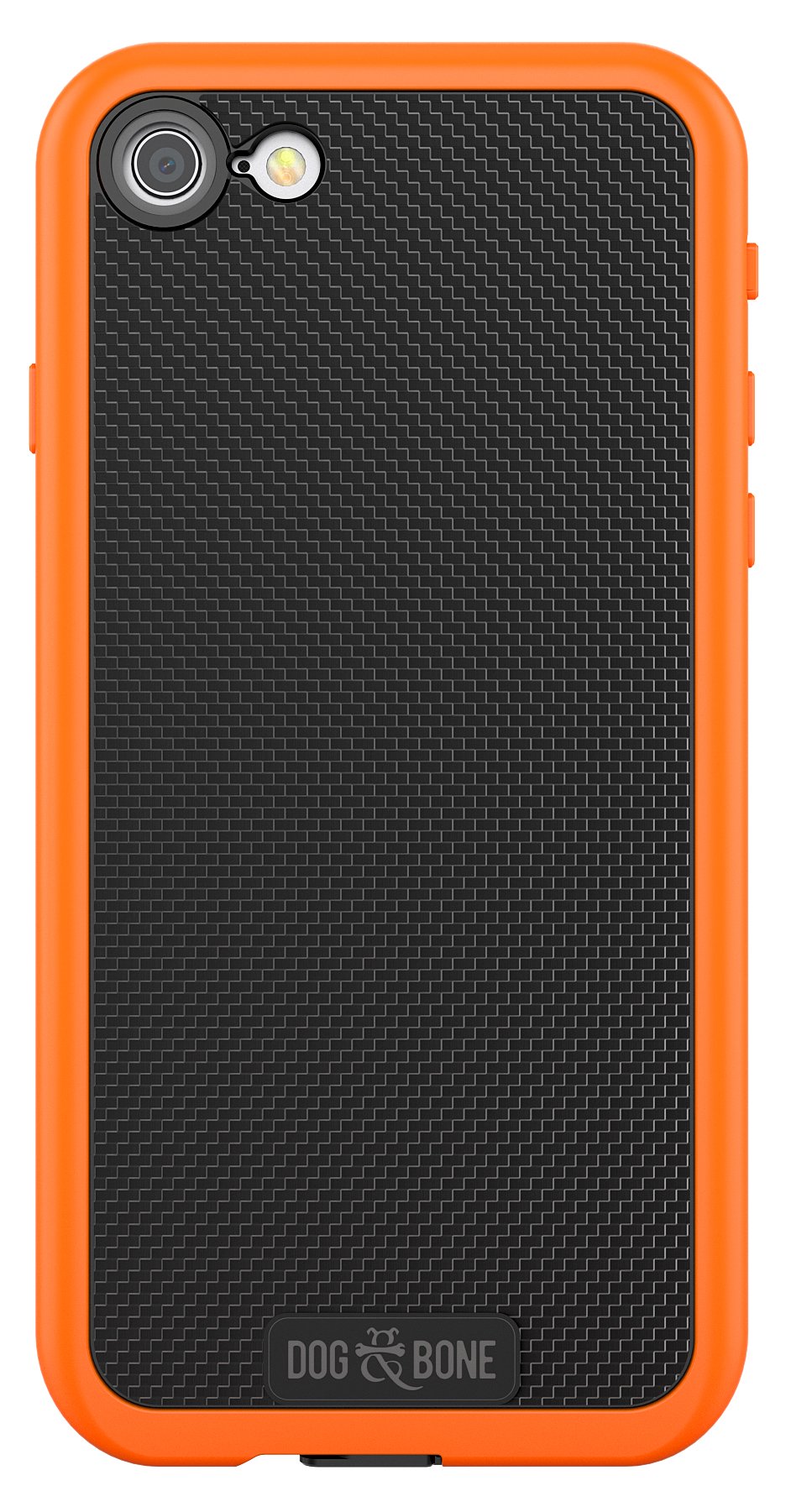 Dog & Bone Wetsuit Impact Rugged Waterproof Case for Apple iPhone 7 - Electric Orange