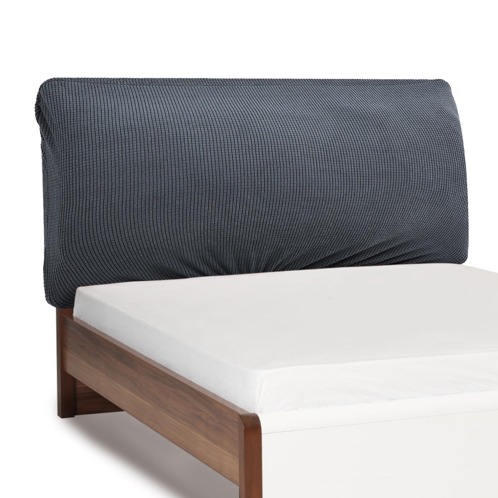 ABOOFAN Stretch Bed Headboard Cover Elastic Protective Slipcover for Double Single King Beds Washable Bedroom Decor Soft Stretchy Bedside Cover
